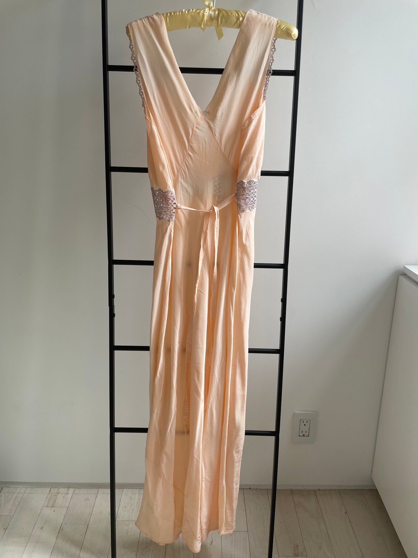 30s/40s Radelle Crepe Slip Dress