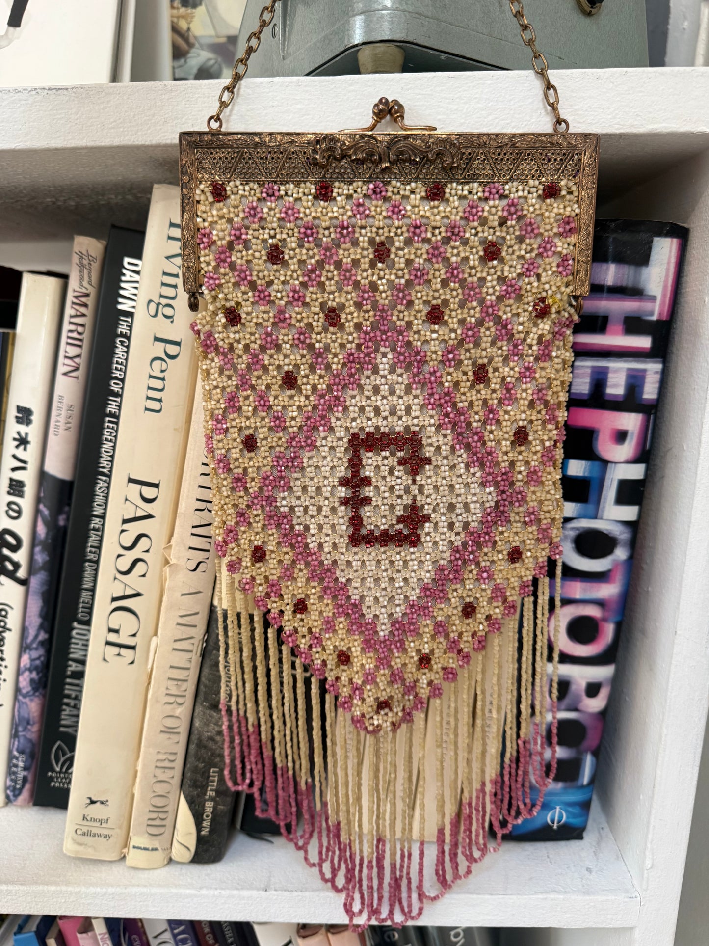 Antique "C" Beaded Bag