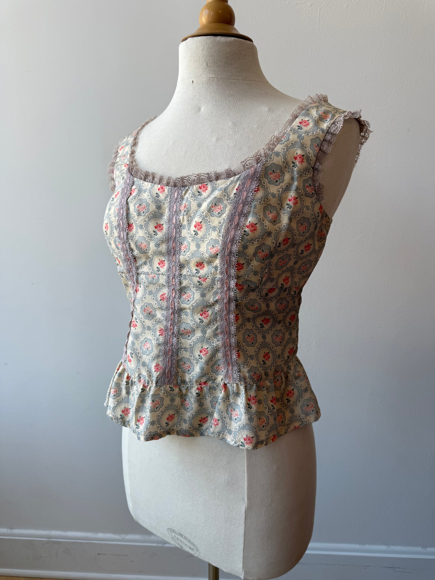 90s/ Y2K Nanette Lepore Silk Tank
