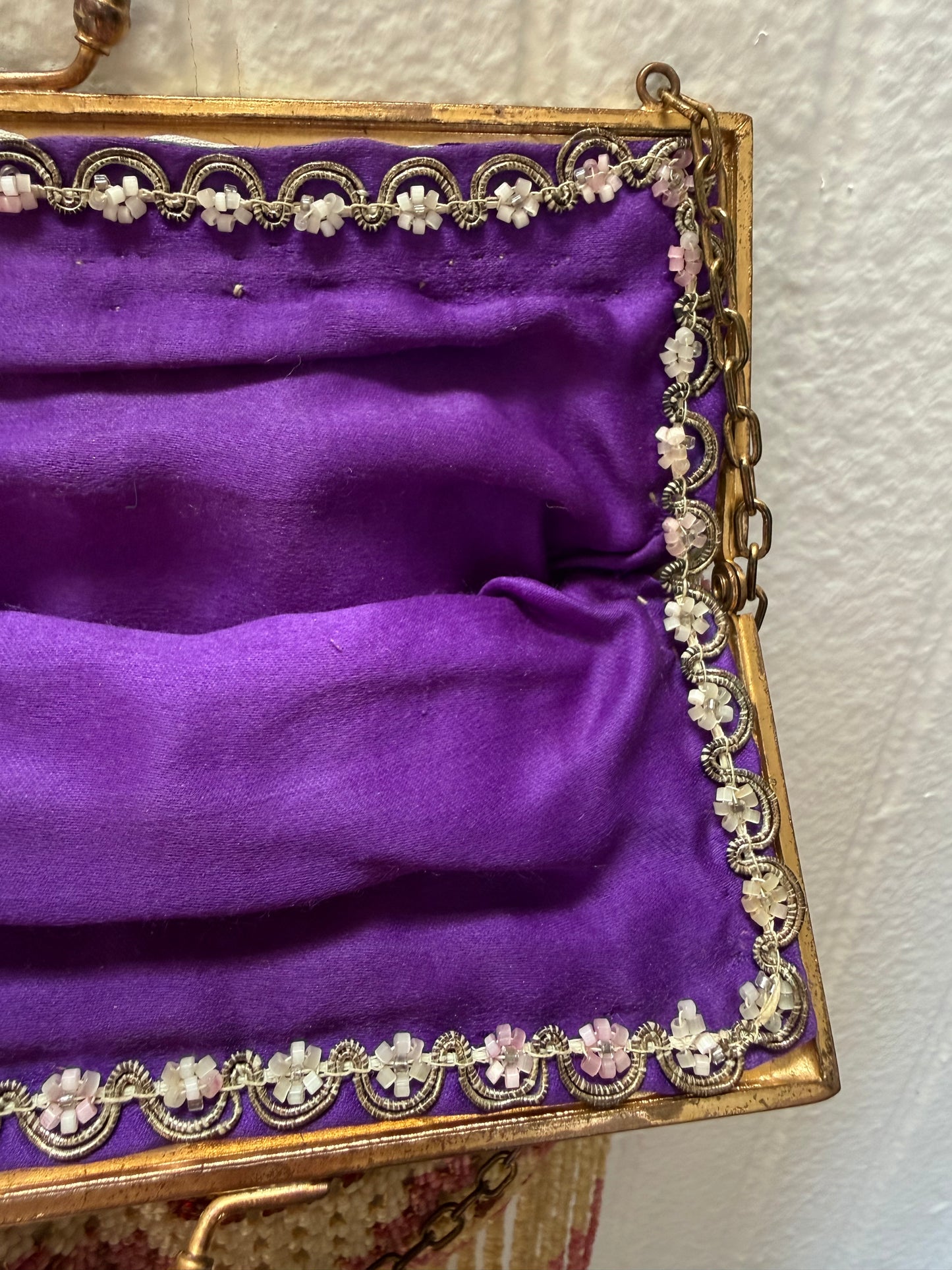 Antique "C" Beaded Bag