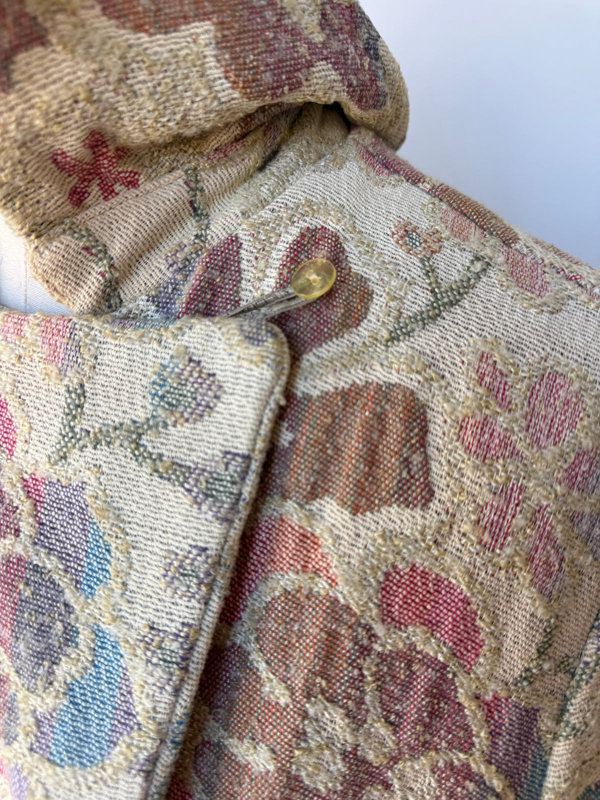 1960s Union Made Tapestry Style Brocade Coat