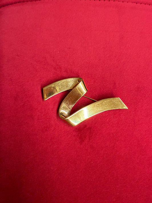 Monet Ribbon Brooch