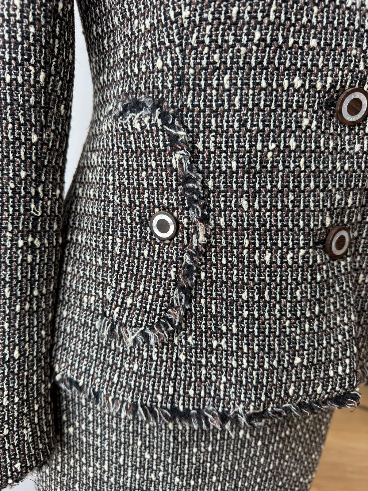 2003 Chanel Tweed Skirt Suit