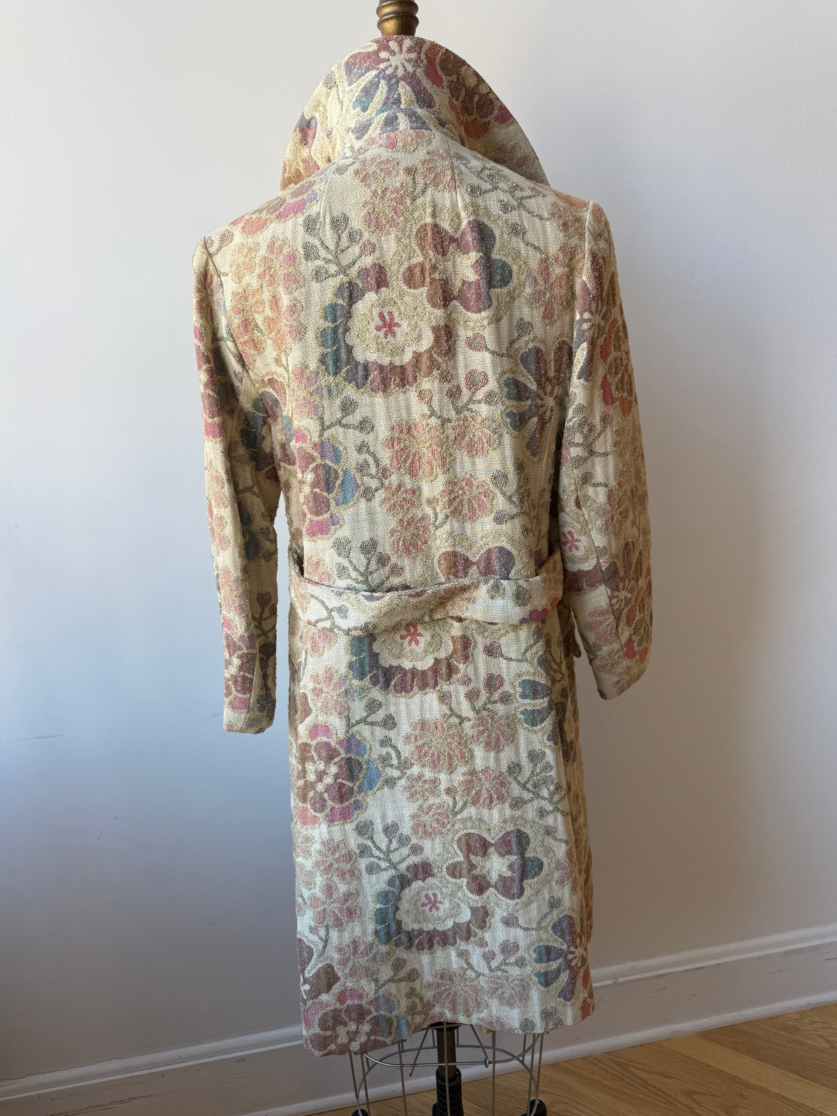 1960s Union Made Tapestry Style Brocade Coat