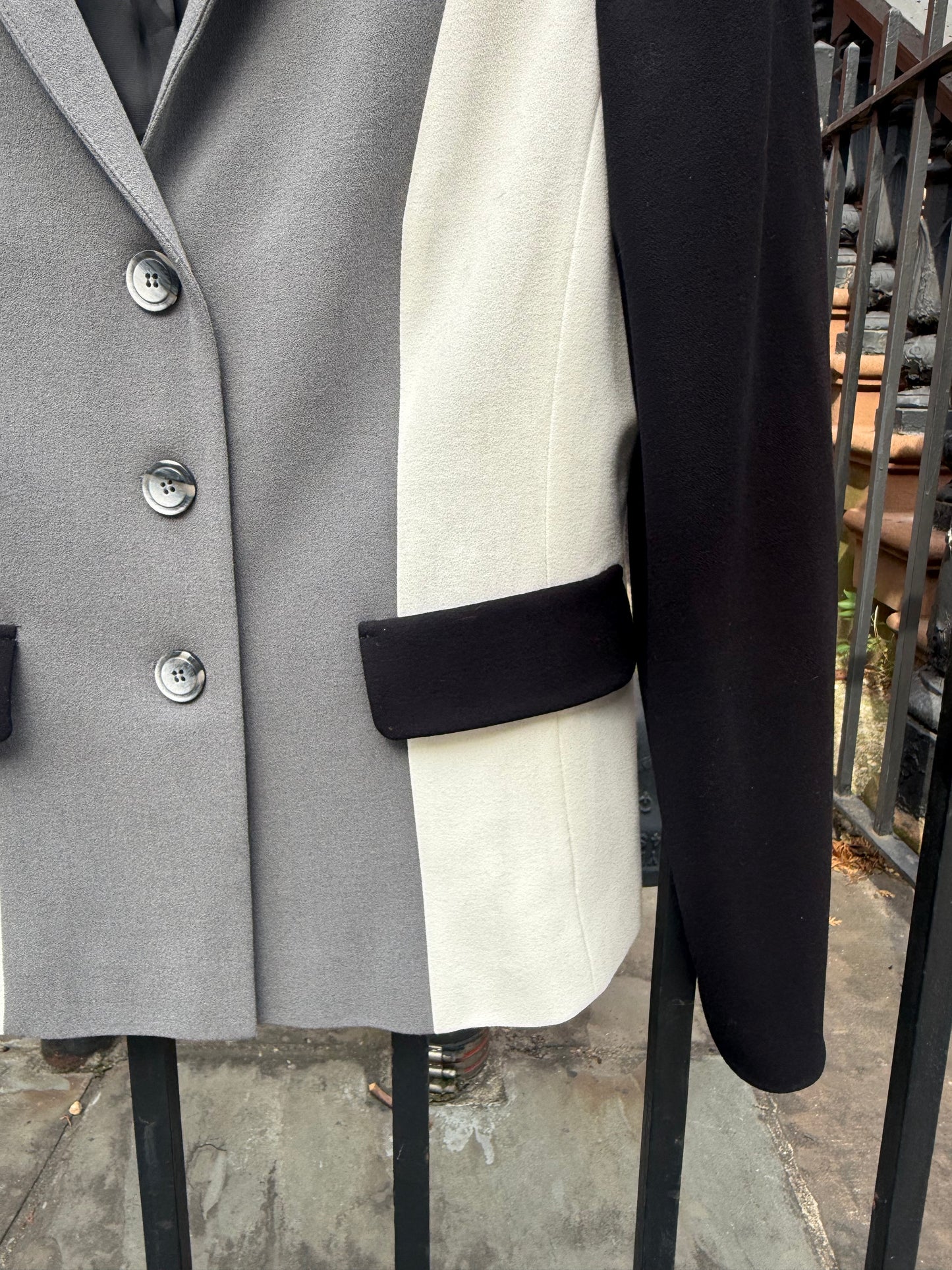 90s Patricia Dini Colorblock Blazer