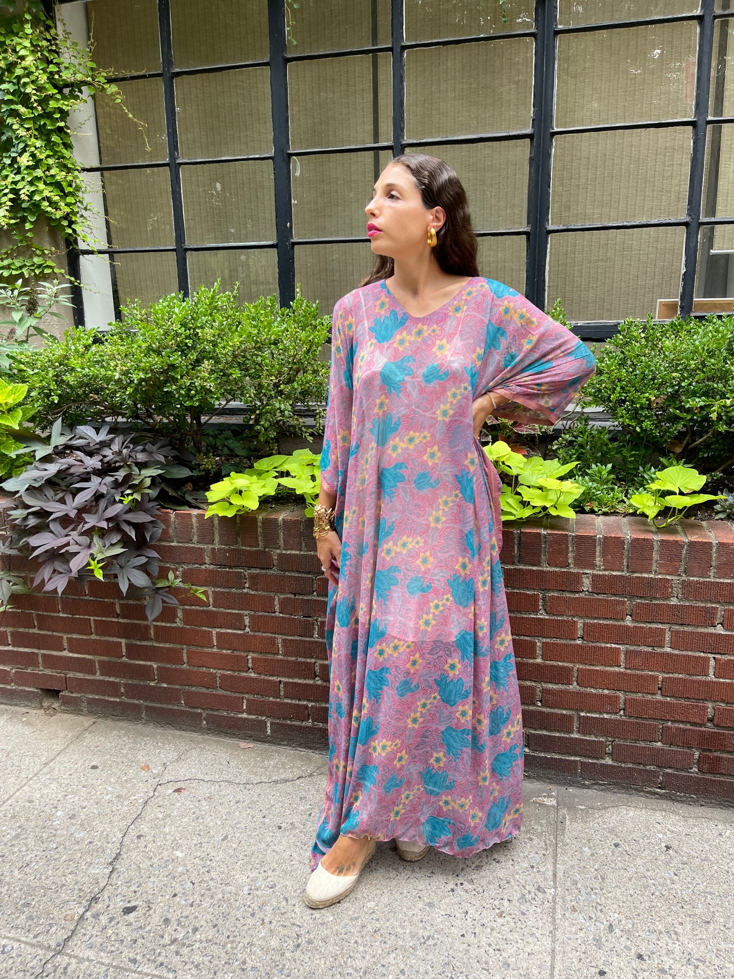 Indian Silk Kaftan