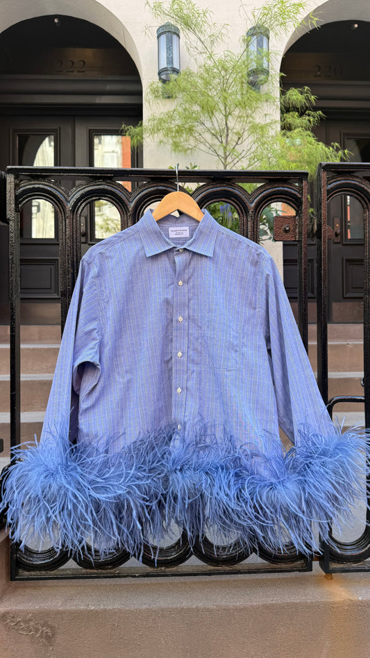 Colette - Blue Plaid & Denim