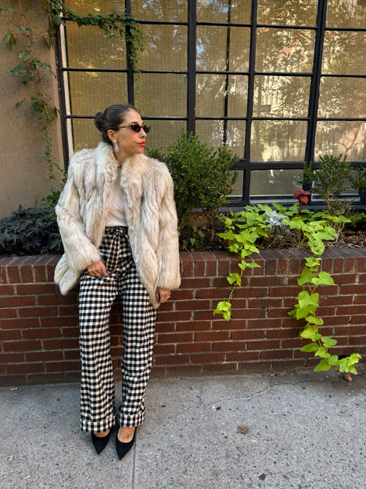 80s Blue Fox Flemington Fur