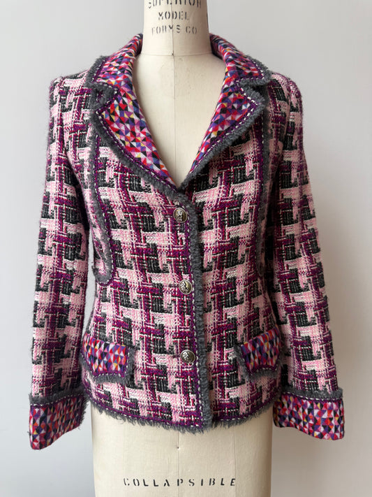 Fall/Winter 2004 Chanel Archival Runway Fantasy Tweed Blazer