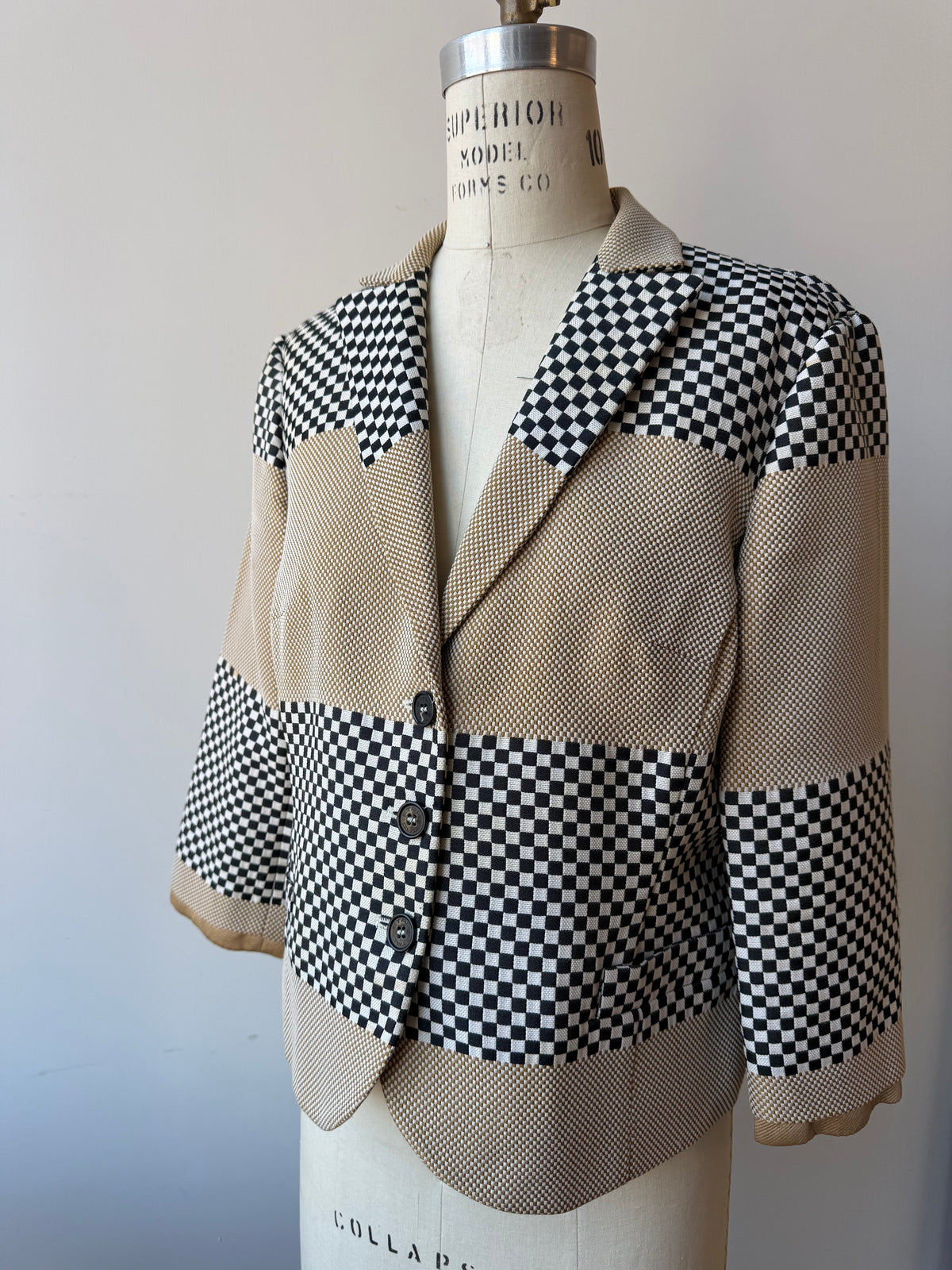 Etro Knit Racing Blazer