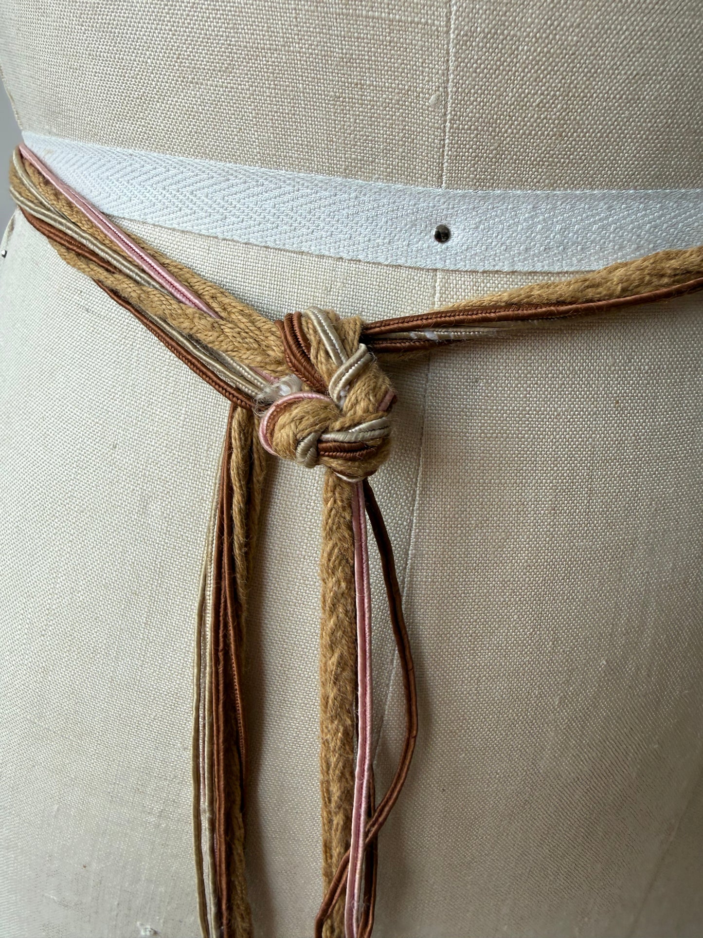 Vintage Rope Belt with shells