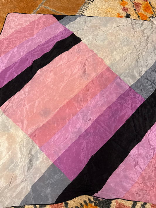 Michel Paris Silk Scarf 30x30