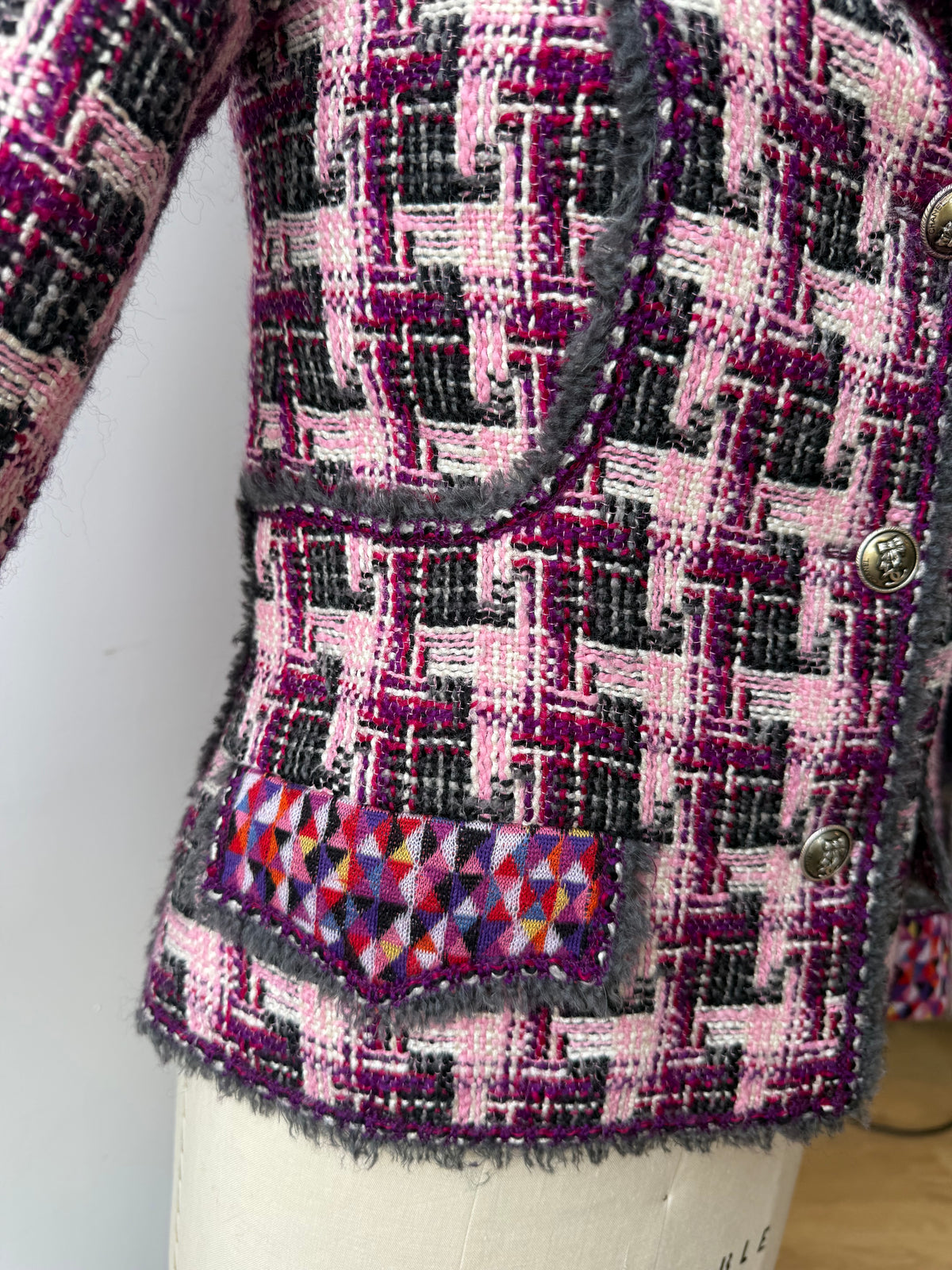 Fall/Winter 2004 Chanel Archival Runway Fantasy Tweed Blazer
