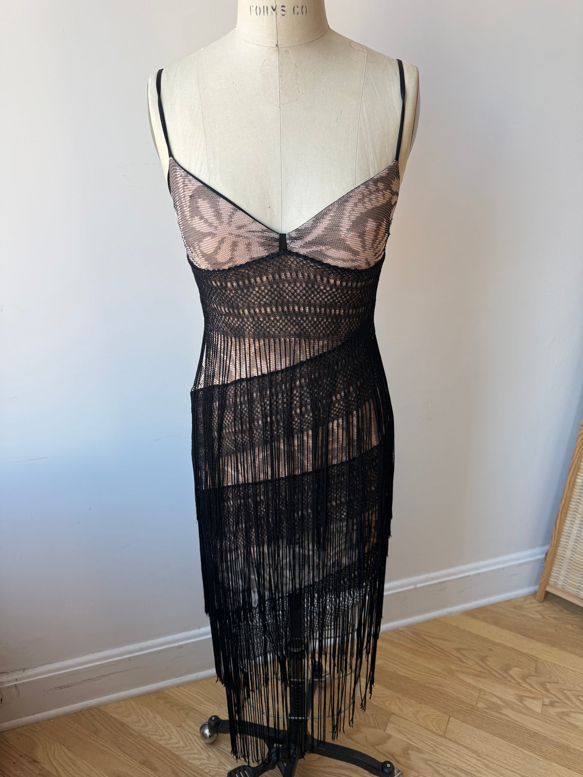00s Missoni Fringe Asymmetrical Dress