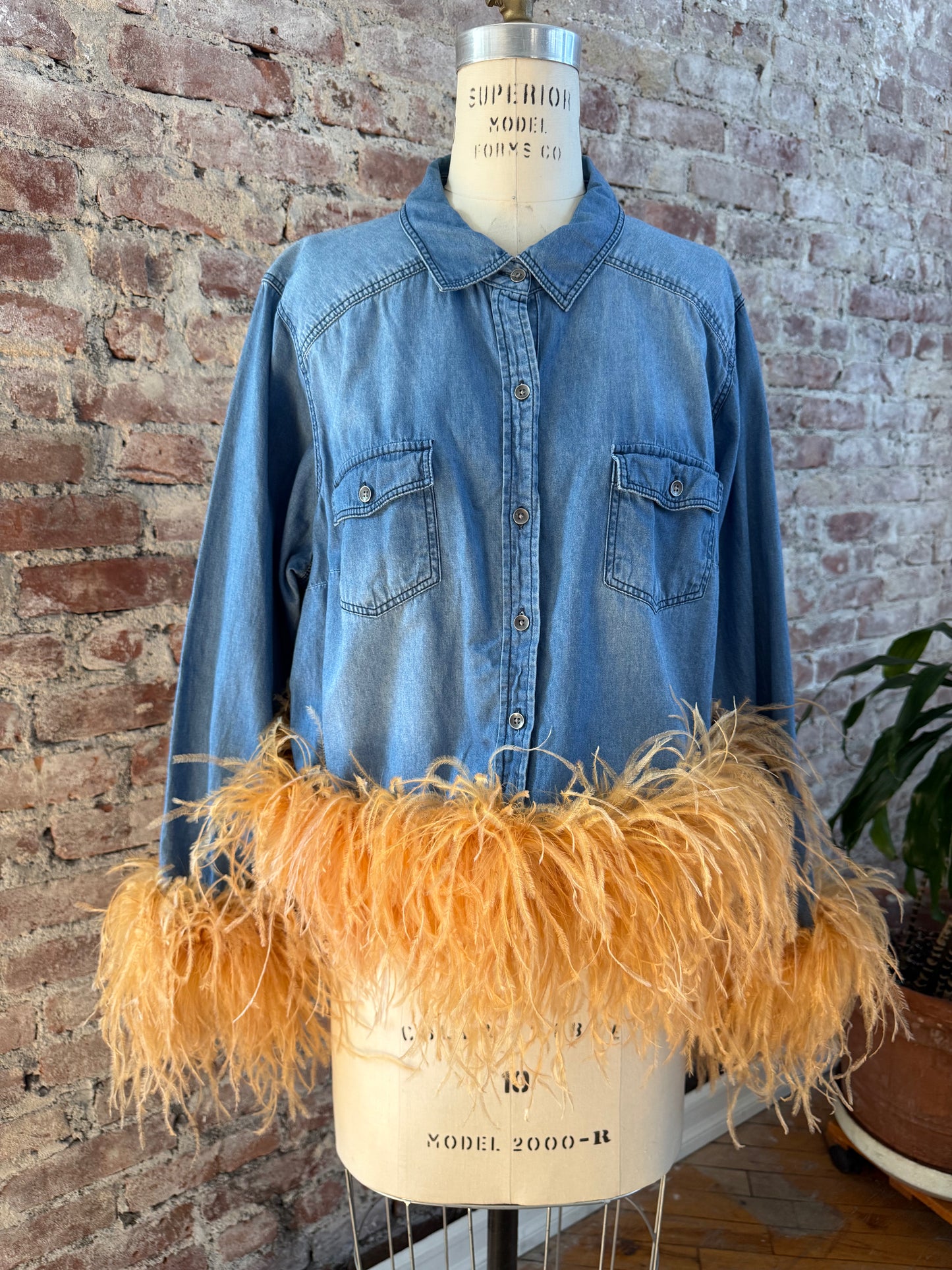 The Colette - Denim & Tumeric