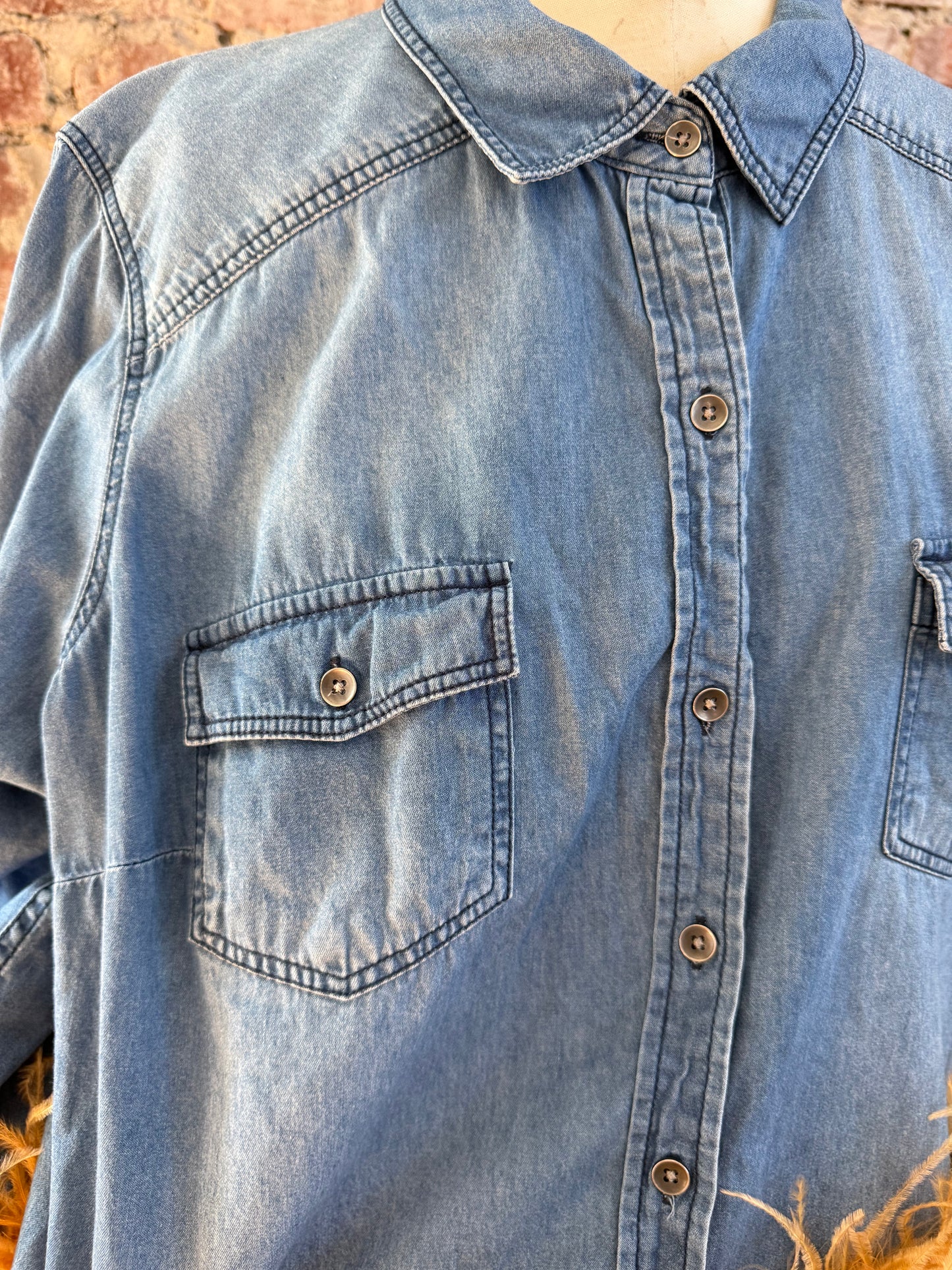 The Colette - Denim & Tumeric