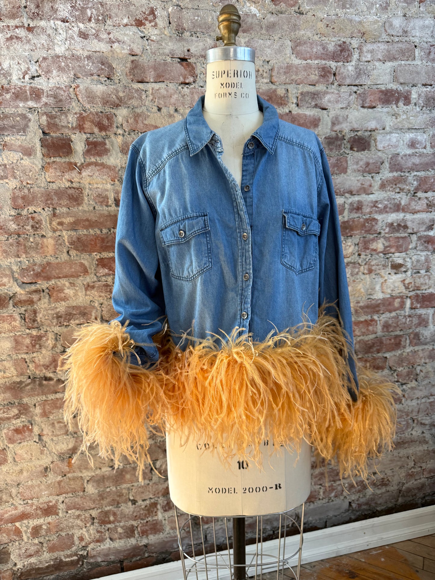 The Colette - Denim & Tumeric