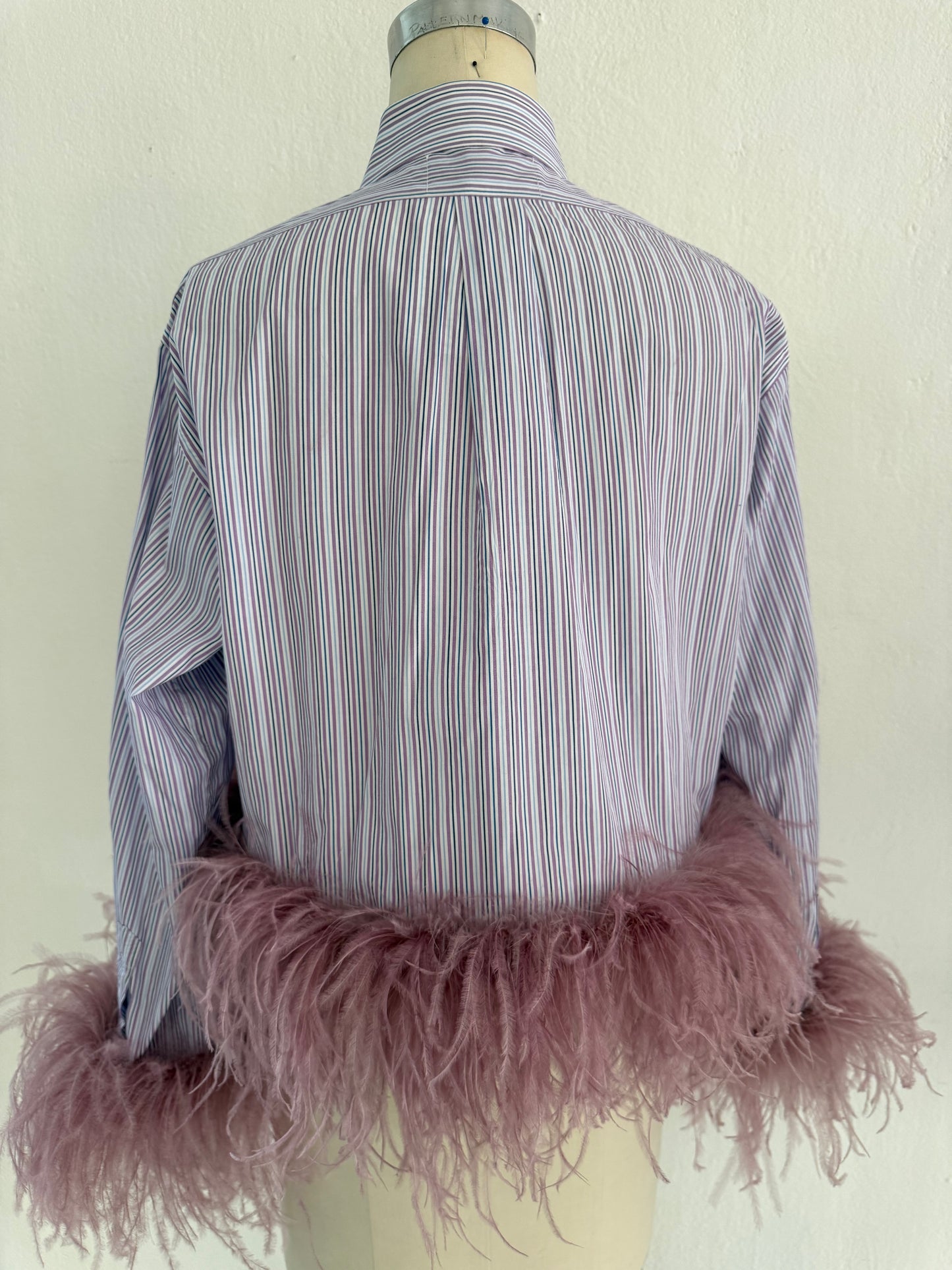 The Colette Multi Stripe & Dusty Rose