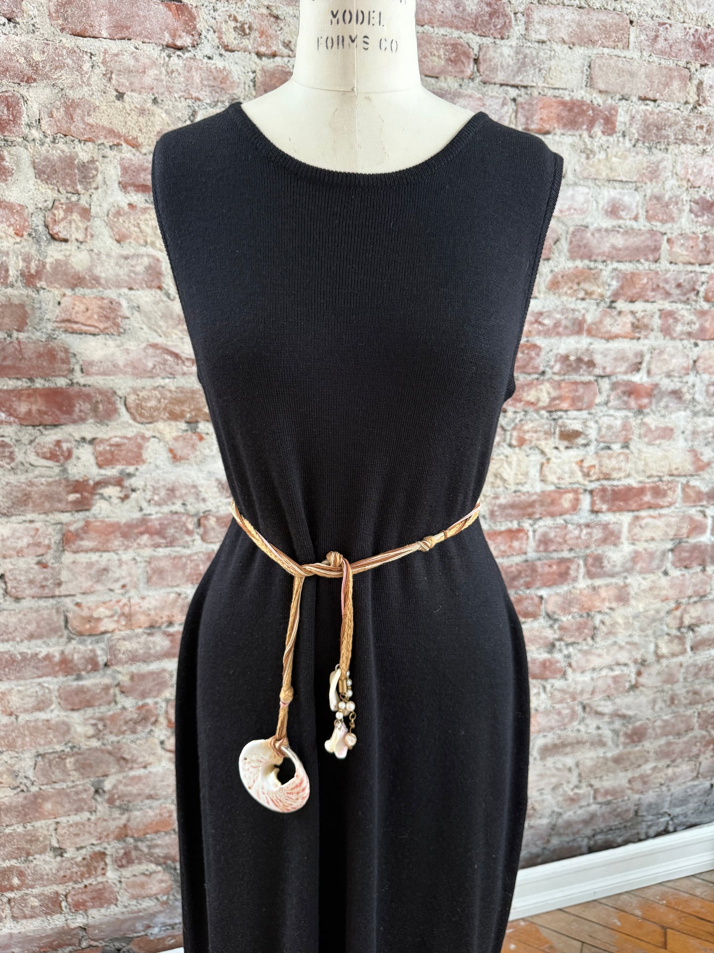 Vintage Rope Belt with shells