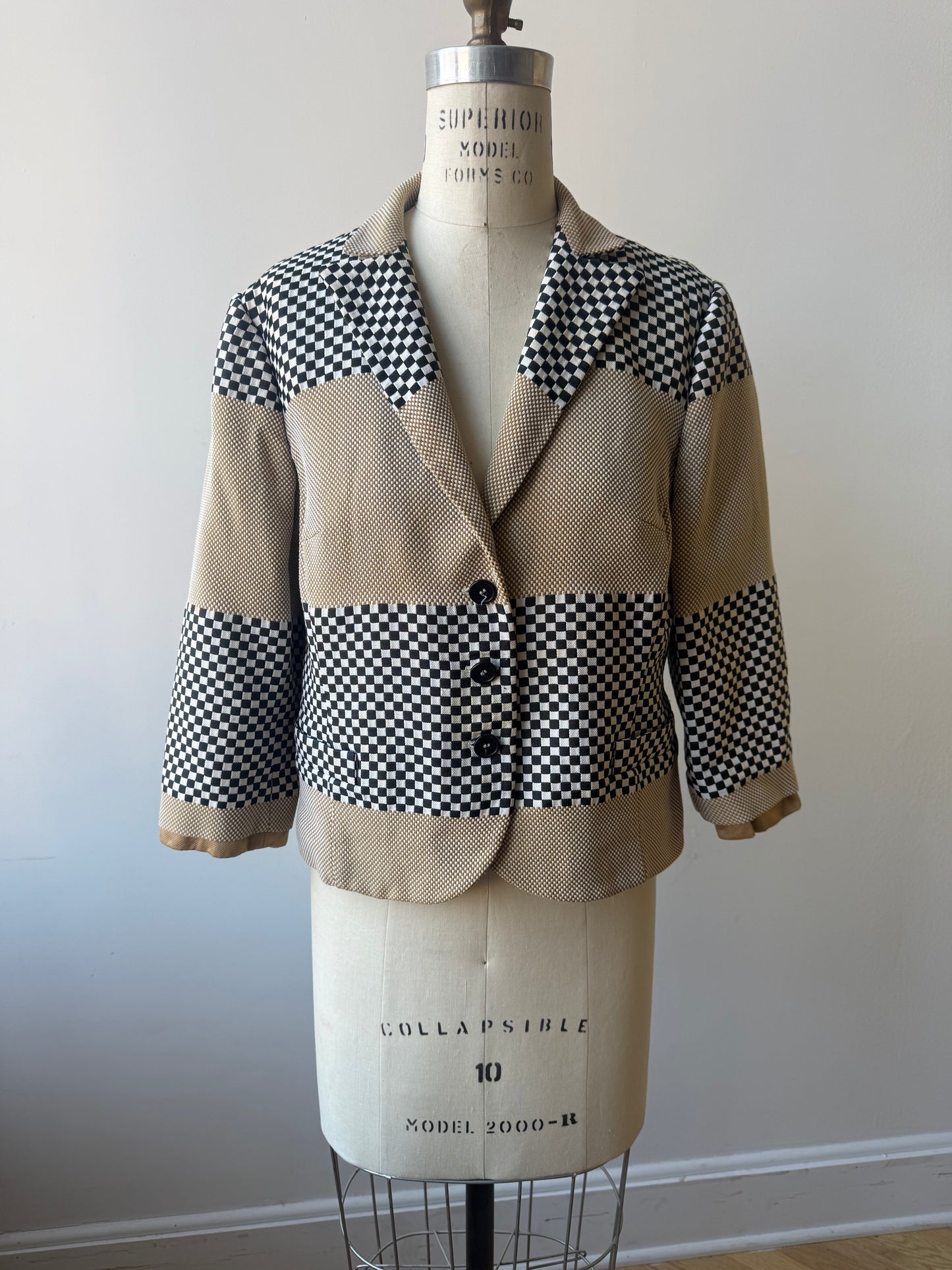 Etro Knit Racing Blazer