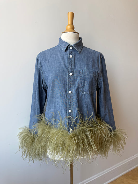 The Colette - Denim & Sage