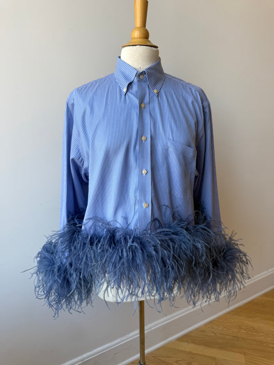 The Colette - Blue Stripe & Denim
