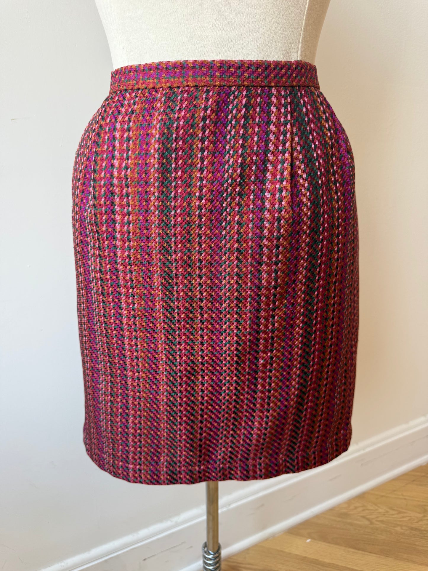 The Kiki Skirt Set - Pink & Golden