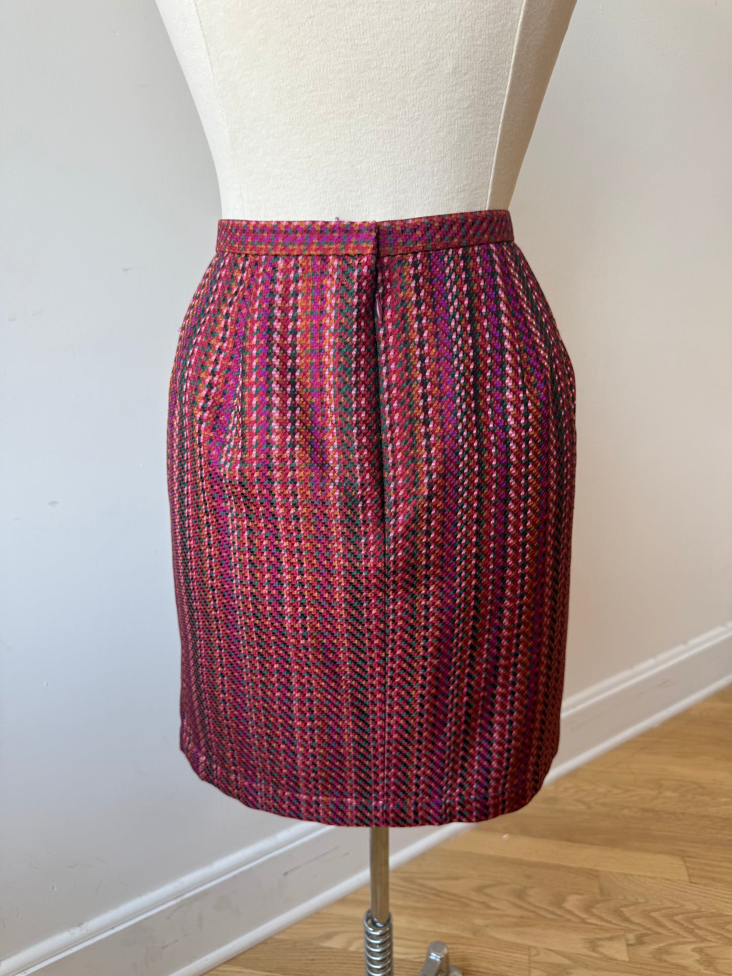 The Kiki Skirt Set - Pink & Golden