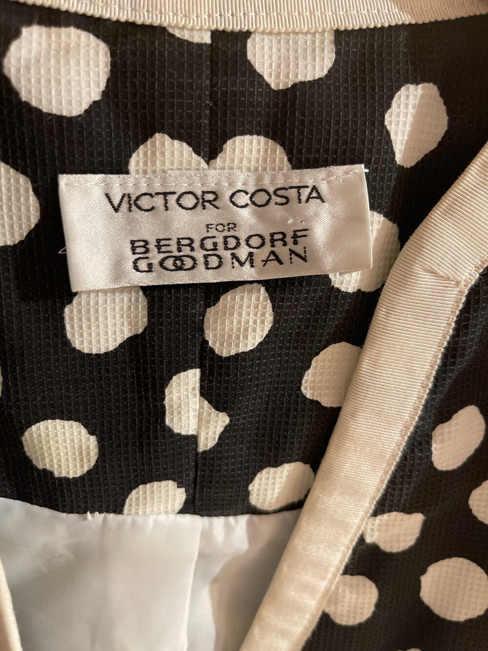 80s Victor Costa for Bergdorf Goodman